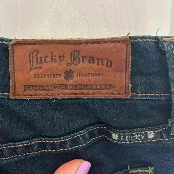 Lucky Brand Sofia Straight size 8/29 ankle dark wash jeans. - Picture 8 of 12